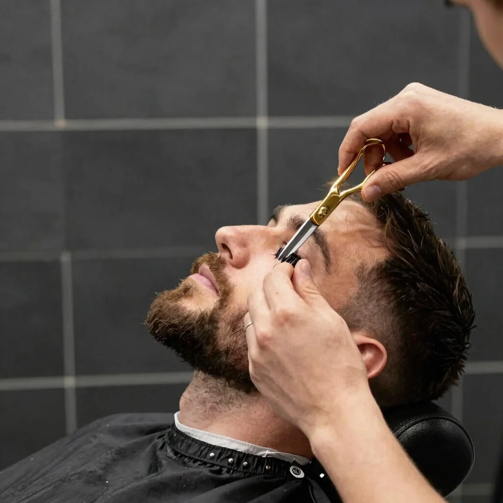 Luxury Beard Sculpting & Charcoal Facial